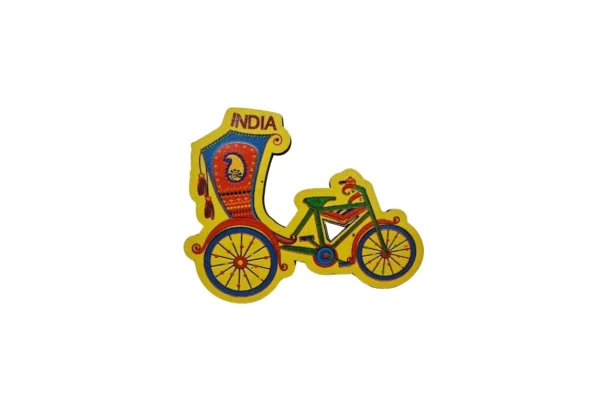 Wooden MDF Fridge magnet - Set of 6 pcs - Image 3