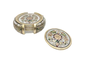 Marble Coaster Set Flat