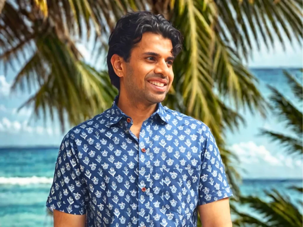 Cotton Jaipuri Print Men's Shirt