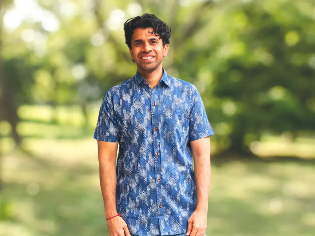 Cotton Jaipuri Print Men's Shirt