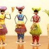 Iron Decorative Maratha Musician - Set of 3