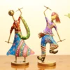 Iron Decorative dandiya Couple - Set of 2