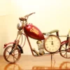 Iron Decorative bike clock